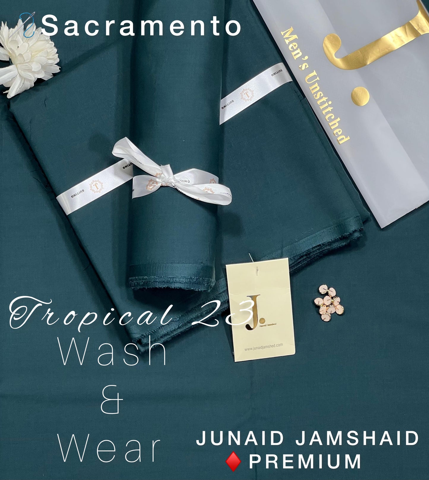 JUNAID JUMSHAID Men’s Luxury Tropical Collection 2025