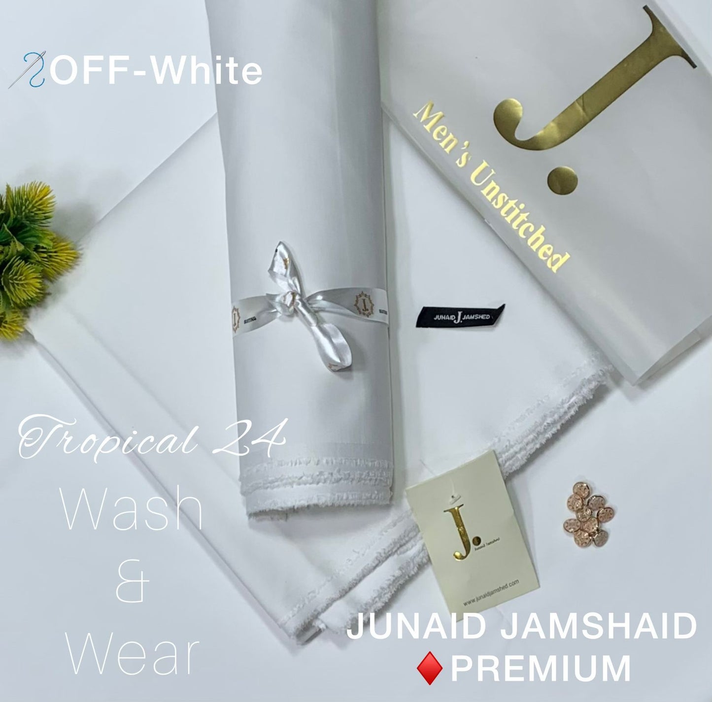 JUNAID JUMSHAID Men’s Luxury Tropical Collection 2025