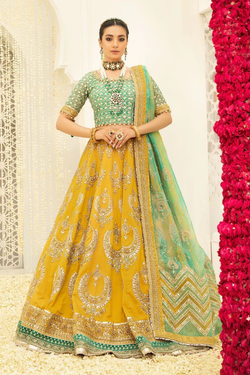 Bridal Mayuu Dress β Special Edition with Handwork & Sequence Embroidery