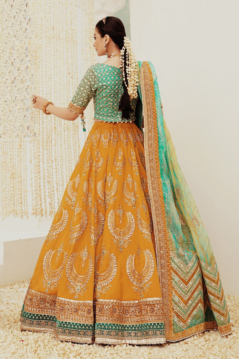 Bridal Mayuu Dress β Special Edition with Handwork & Sequence Embroidery
