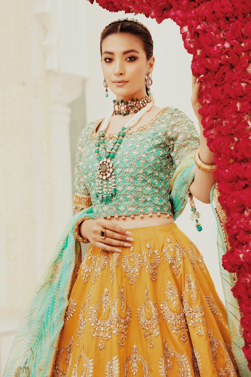 Bridal Mayuu Dress β Special Edition with Handwork & Sequence Embroidery