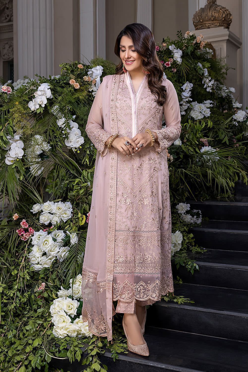 New Arrivals – Azure Chiffon Embroidery Collection