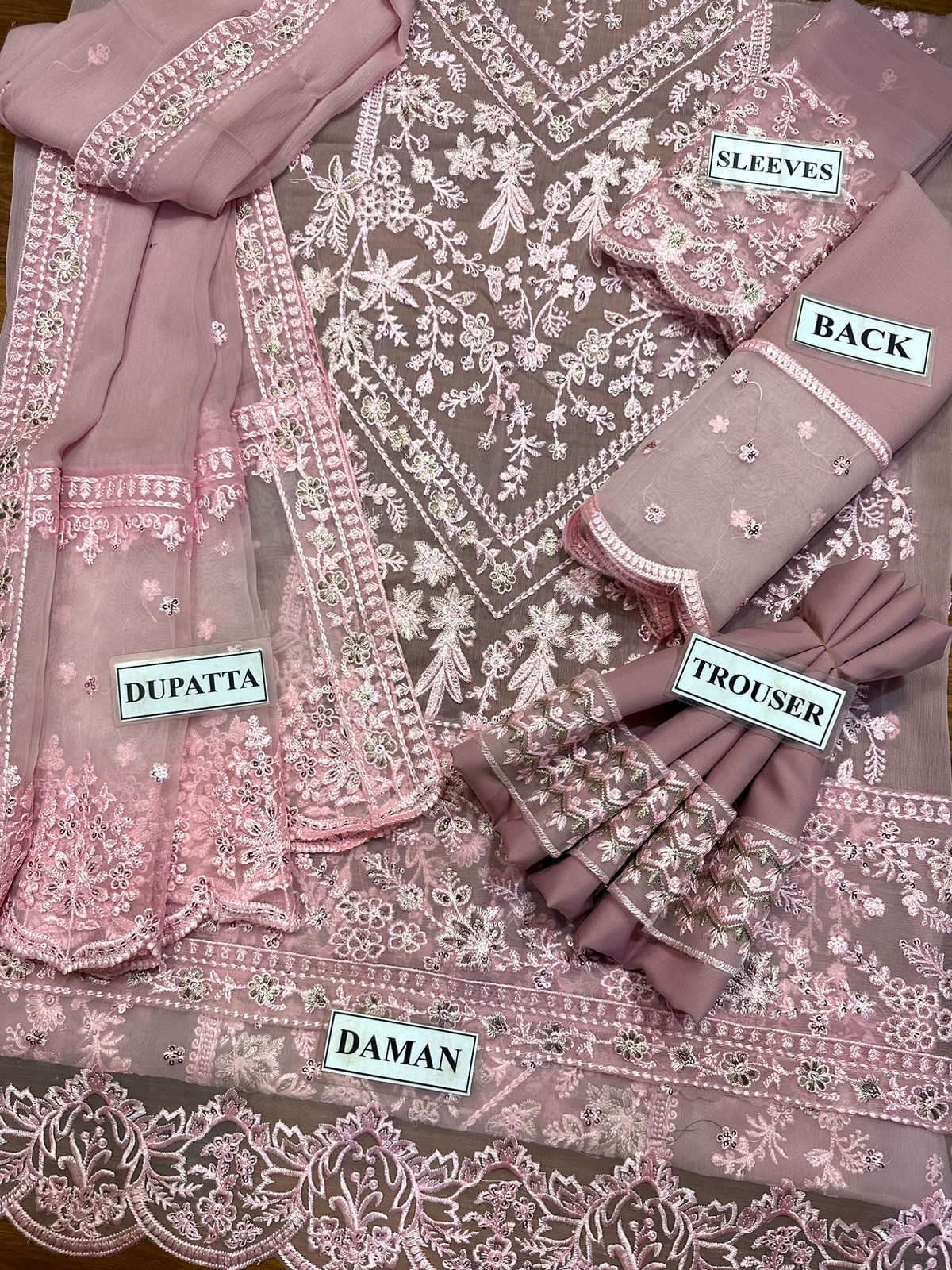 New Arrivals – Azure Chiffon Embroidery Collection