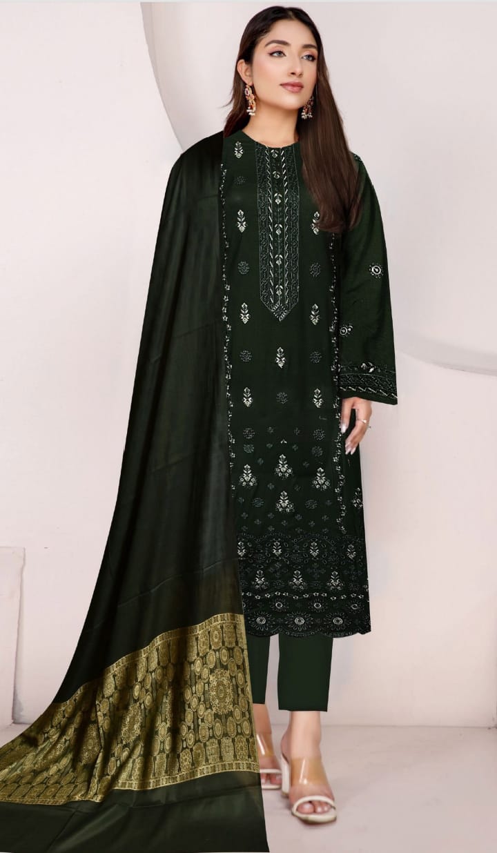 Abiha Embroidered Collection β 3-Piece Elegant Lawn Suit
