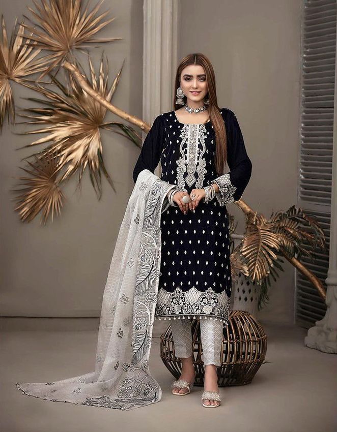 3-Piece Unstitched Tawakkal Luxury Collection