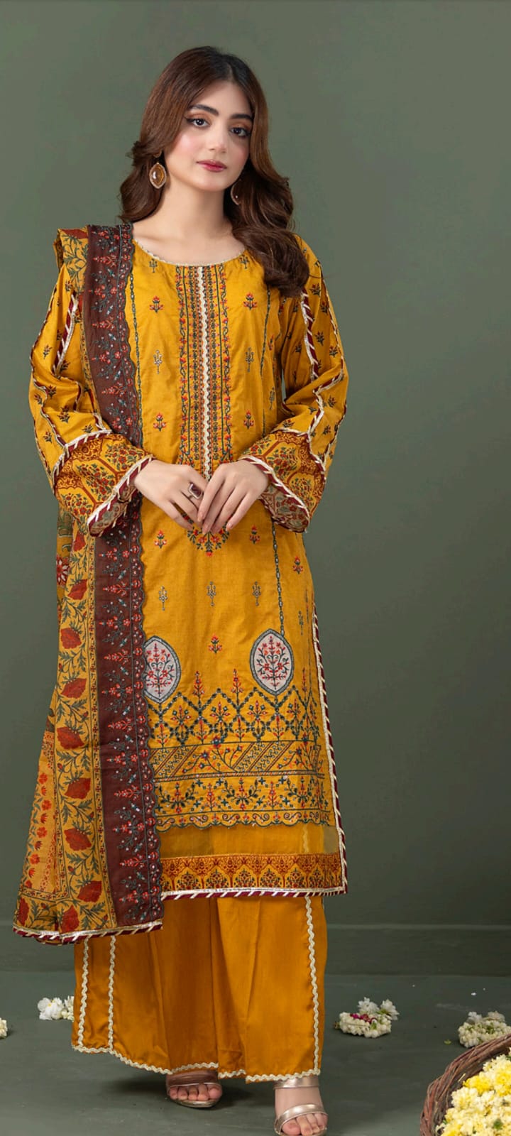 Regalia β 3-Piece Embroidered Lawn Collection | Elegant Summer Wear