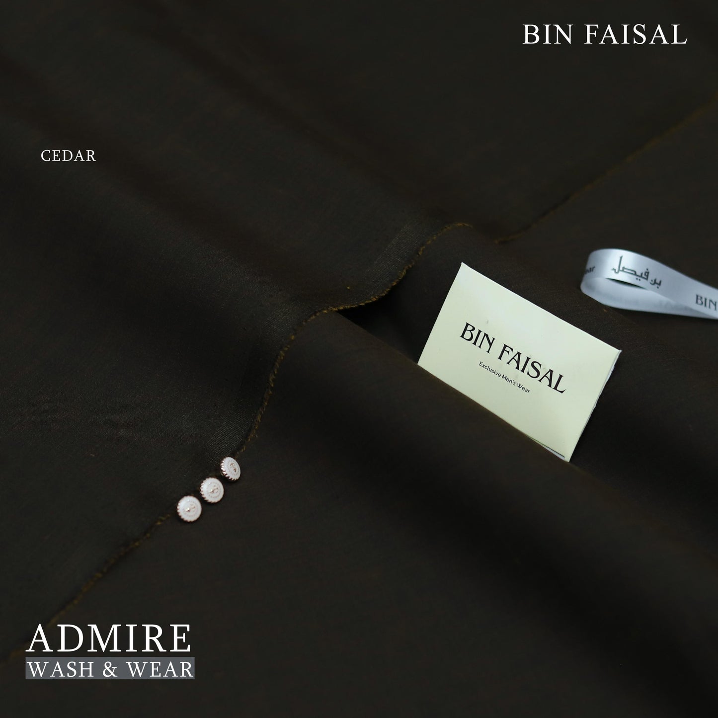 BIN FAISAL  Admire wash and wear