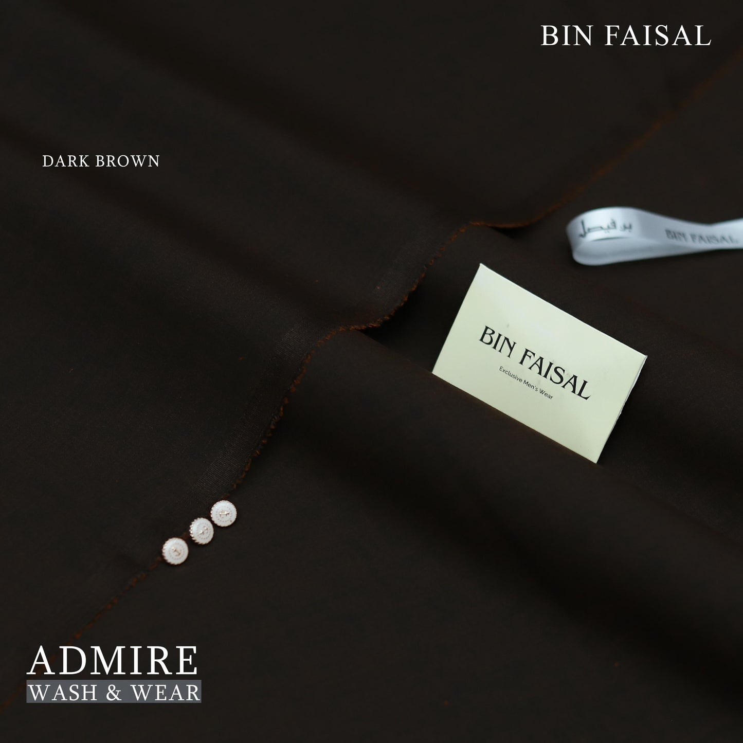 BIN FAISAL  Admire wash and wear