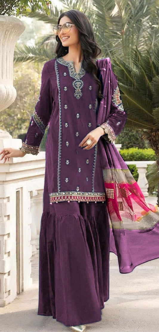 3 Pcs Maria b Luxury lawn collection